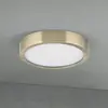 Orion Plafonnier LED Disc, couleur laiton antique, Ø 14 cm, CCT