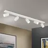 Orion Spot pour plafond Sean, blanc, à 5 lampes, aluminium, GU10