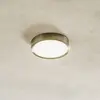Orion Plafonnier LED Bully, nickel mat, Ø 14 cm