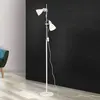 Orion Lampadaire School avec deux spots, blanc