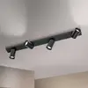 Orion Spot pour plafond Sean à 4 lampes, noir