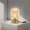 Orion Lampe à poser Carneval, ambre, verre, hauteur 23,5 cm, E27