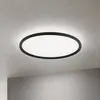 Orion Plafonnier LED Kant, Ø 60 cm noir, CCT métal/plastique