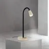 Orion Lampe à poser Dotty, kaki, hauteur 45 cm, pied, variateur d'inte...