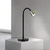 Orion Lampe à poser Dotty, laiton, hauteur 45 cm, pied, variateur d'in...