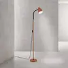 Orion Lampe sur pied Gili, acier, rouge corail, hauteur 150 cm, E27