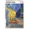 Piatnik - Puzzle La Terrasse Du Café Le Soir de Van Gogh 1000 pièces en c