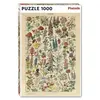Piatnik- Puzzle Millot de 1000 pièces-Fleurs, 570544, Multicolore