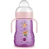 MAM Repas Biberon de Transition +4m Coeur Rose 220ml
