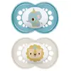 MAM Sucette Original Animaux - 18+ mois - Silicone - X2