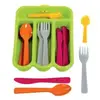 Gowi Toys Cutlery Set (Green) - Set of 4