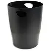 Exacompta Classic 453014D Corbeille à papier 26 x 26 x 33,50 cm Noir