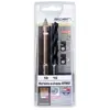 Alpen 300062100 Set de forets pour verre/carrelage 6 mm, Argent/noir 2 pièces