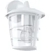 Eglo 93095 Aloria Applique Extérieure Blanc