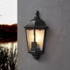 Demi-Applique extérieure Noir, Argent-Patine 1X60W-Navedo - EGLO LIGHTING - 93459