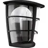 Demi-Applique extérieure Noir 1X60W-Aloria - EGLO LIGHTING - 93407