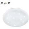 EGLO Plafonnier LED Frania-S avec effet cristal Ø43 cm