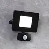 EGLO Applique LED à capteur d'extérieur Faedo 3 20W 13x5x14 cm Noir