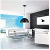 EGLO Suspension Gaetano 1, Ø 53 cm, noir/cuivre, acier