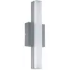Eglo Acate Lampe d'Extérieur, Aluminium, Acier, Intégrée, 8 W, Argent