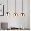 EGLO Suspension ROCAMAR 3 ampoules cuivre
