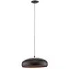 Eglo Lampe Suspendue Culot E27 Noir 'Mogano 1'de Cuivre
