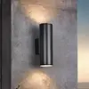 EGLO Lampe murale LED d'extérieur Riga Gris foncé