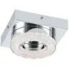 Plafonnier FRADELO 1 ampoule chrome abat jour chrome