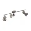 Eglo 96554 Spot, Acier, 33 W, Nickel-Antik, Creme