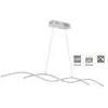 Eglo Lasana 2 - Barre De Suspension À 2 Ampoules Del, Chrome