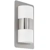 Eglo 98085 Wandleuchte, Acier Inoxydable