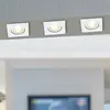 EGLO Spot encastré Saliceto ang. pivotant 2 700 K blanc
