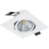 EGLO Spot encastré Saliceto ang. pivotant 4 000 K blanc