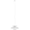 Suspension Brenda E27 40W IP20 acier blanc Eglo L.150 x  32 cm
