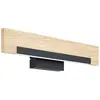 EGLO Camacho Applique Murale Led Intégrée Noir, Marron