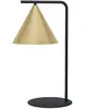 EGLO Lampe de table en métal doré narices e27 40w