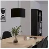 EGLO Maserlo Plafonnier Suspension Cylindrique Noir