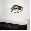 EGLO Amezola 2 Lampes Extérieures Décoratives Flush Noir Ip44