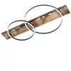 Plafonnier LED intégrée 2x12W Eglo Boyal blanc chaud L.78 x l.40 x H.9 cm