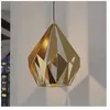 EGLO Suspension Carlton, à une lampe, dorée, Ø 38,5 cm