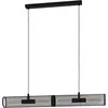 Suspension Redcliff E27 40W IP20 acier noir Eglo L.108 x l.12,5 cm