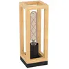 EGLO Nafferton lampe à poser en bois