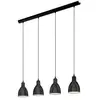 EGLO Barre de suspensions Priddy L97,5 cm - Noir