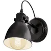 EGLO Lampe murale PRIDDY Noir et blanc 49468