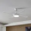 EGLO Ventilateur de plafond Bondi 1, LED, télécommande, CCT, blanc