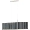Eglo Suspension velours gris