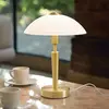Lampe de table SOLO 1 1 ampoule laiton mat