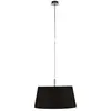 Eglo - Lampe suspendue avec abat-jour textile, lampe de salon, suspens...