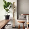 Globo Lampadaire LED Illa au design en bois
