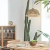 Globo Suspension Colly abat-jour treillis bambou, Ø40cm